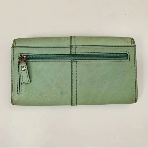 Fossil Maddox Mint Wallet - Picture 3 of 6